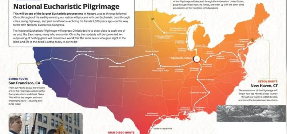 National Eucharistic Pilgrimage announced with four major routes: Here’s how to join
